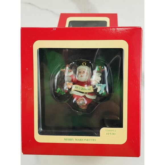 Heirloom Ornament Christmas Merry Marionettes 1992 + Homemade Happiness 1993 x2 - Picture 10 of 11